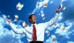 Happy money man