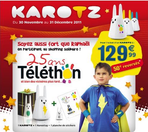 karotz telethon