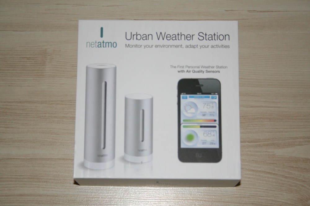 Netatmo Station Météo Intérieur Extérieur Connectée Wifi, Capteur Sans fil,  Thermomètre, Hygromètre, Baromètre, Sonomètre, Qualité de