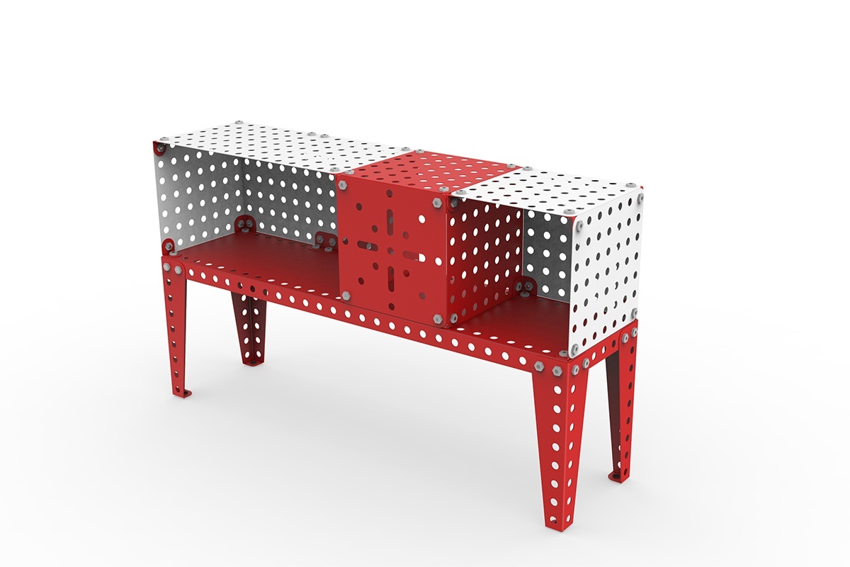 Carton De Magasin Meccano – Ancien – Rangement Pièces – France