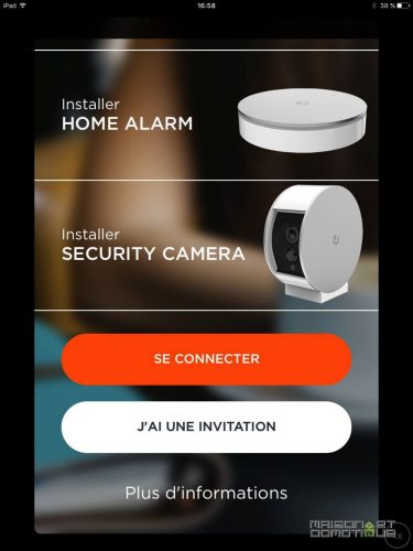 Myfox security best sale plus