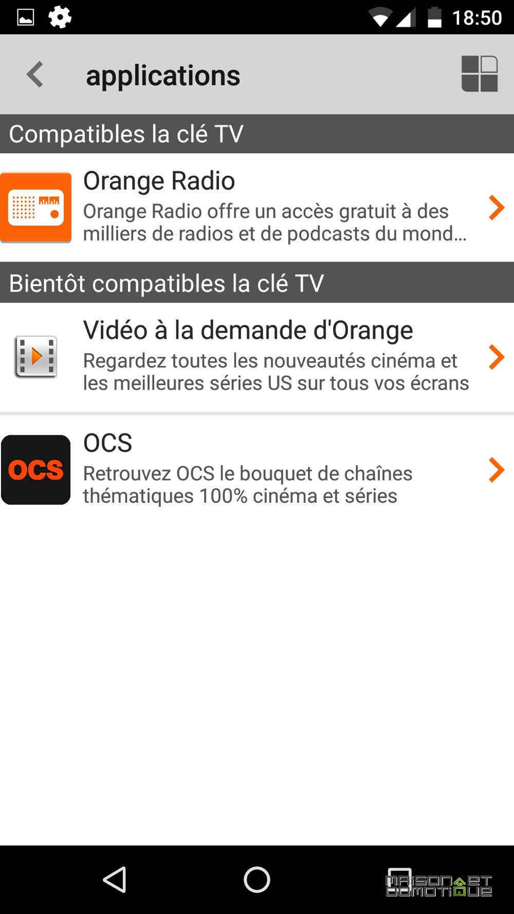 Clé TV : Orange aussi a son mini « décodeur » TV
