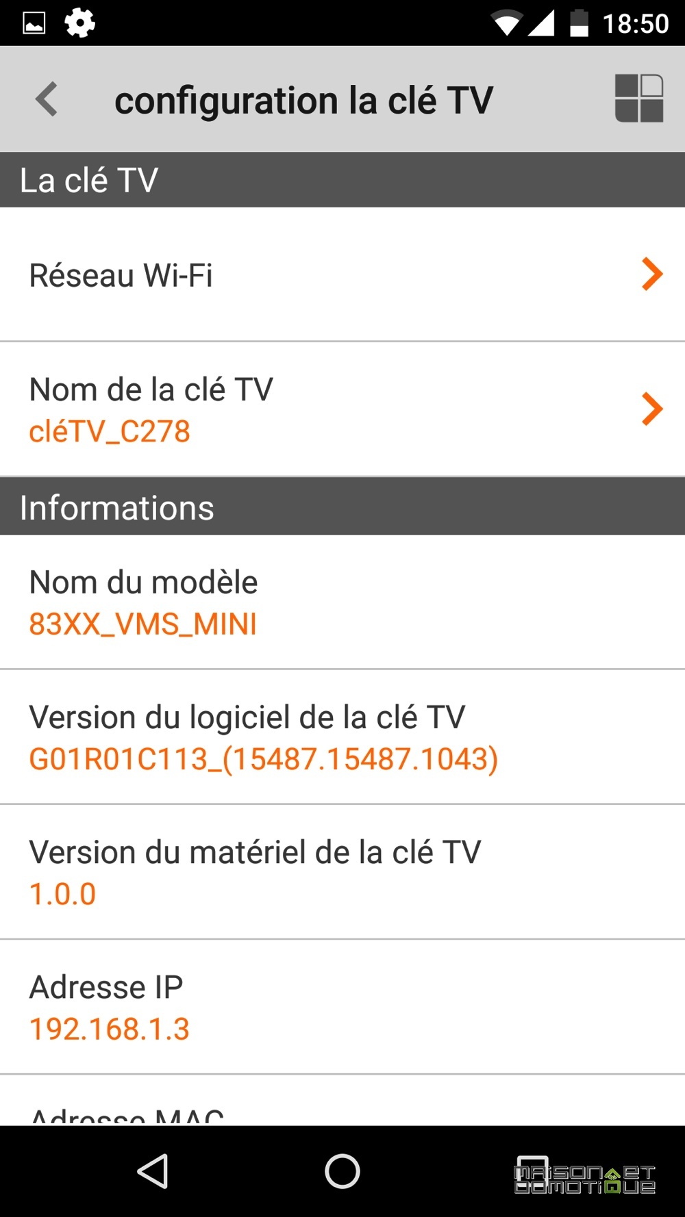 La Clé TV d'Orange : test, application et avis 