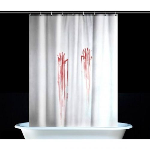 10 astuces pour créer une ambiance Halloween avec votre système domotique ! 14 rideau-de-douche-psychose-sanglant