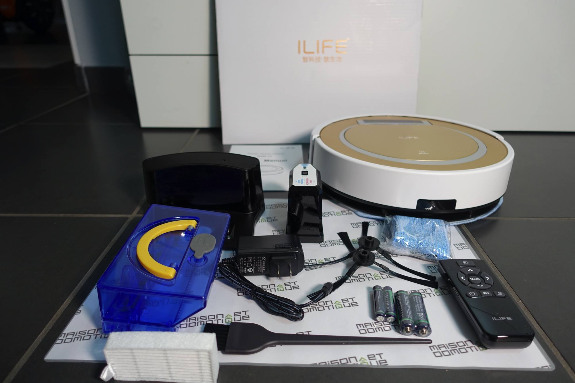 Test ILIFE X5 robot aspirateur et serpillère à l'excellent rapport qualité prix Maison et