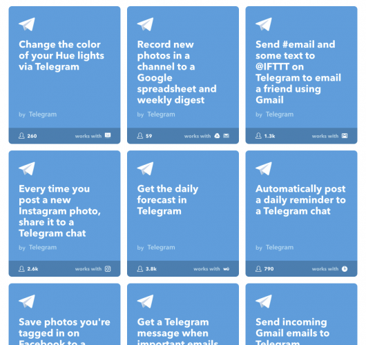 telegram_ifttt