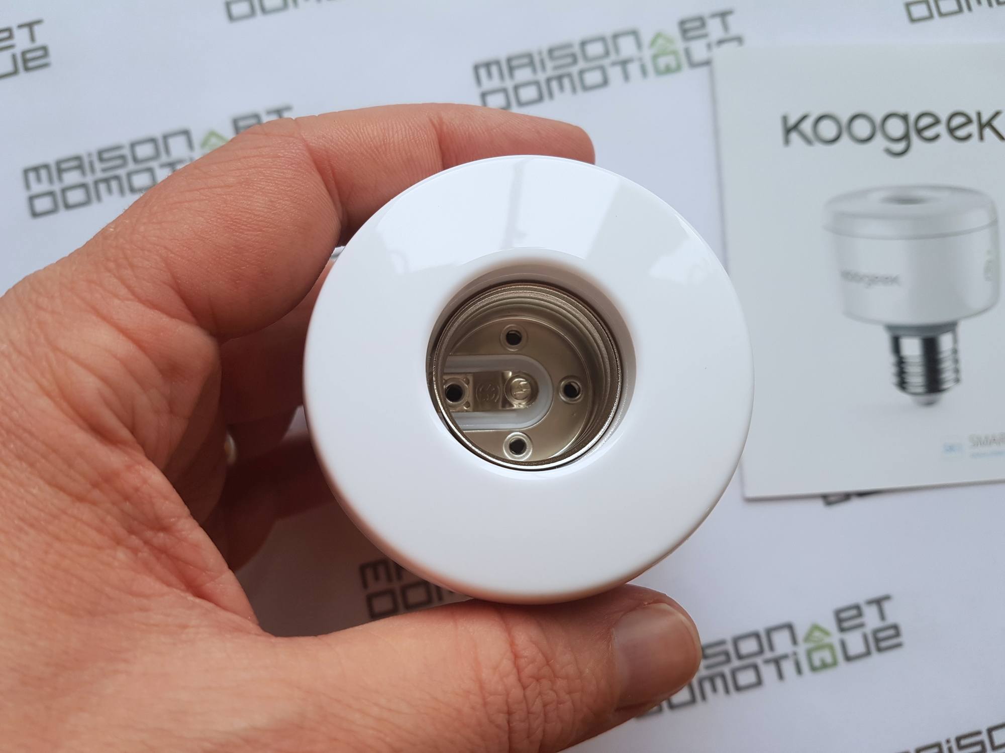 Koogeek Smart socket: pilotez n'importe quelle ampoule avec Siri