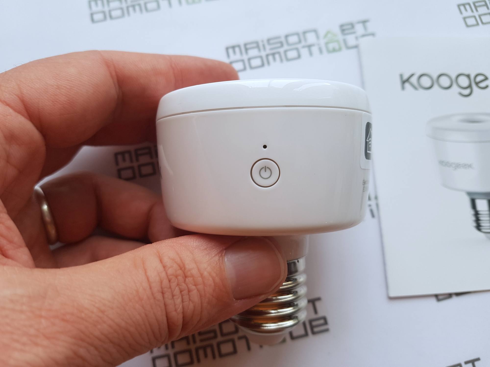 Koogeek Smart socket: pilotez n'importe quelle ampoule avec Siri et Homekit  Apple - Maison et Domotique