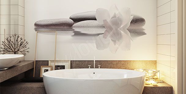 Papier Peint Salle De Bain Design