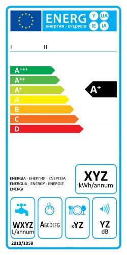 etiquette energetique lave vaisselle 1