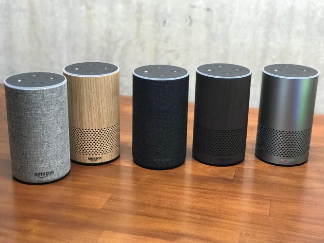 new amazon echo colors