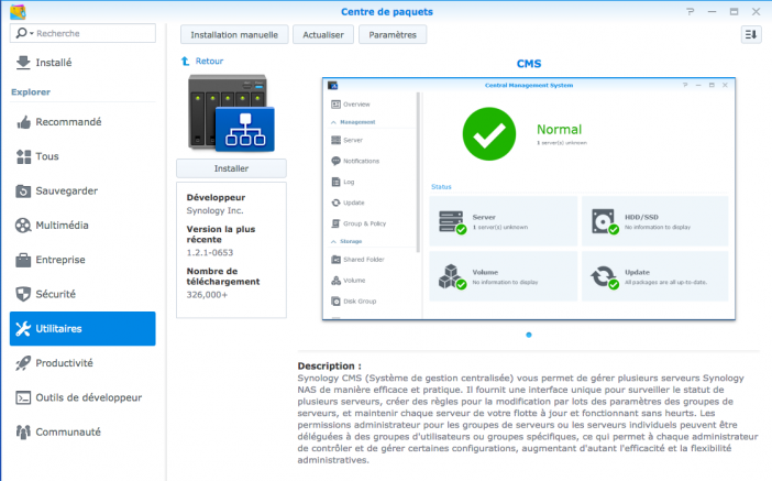 synology replication 1