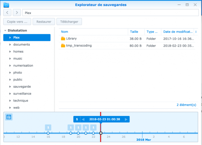 Synology: réaliser un backup entre deux NAS 28 synology replication 29