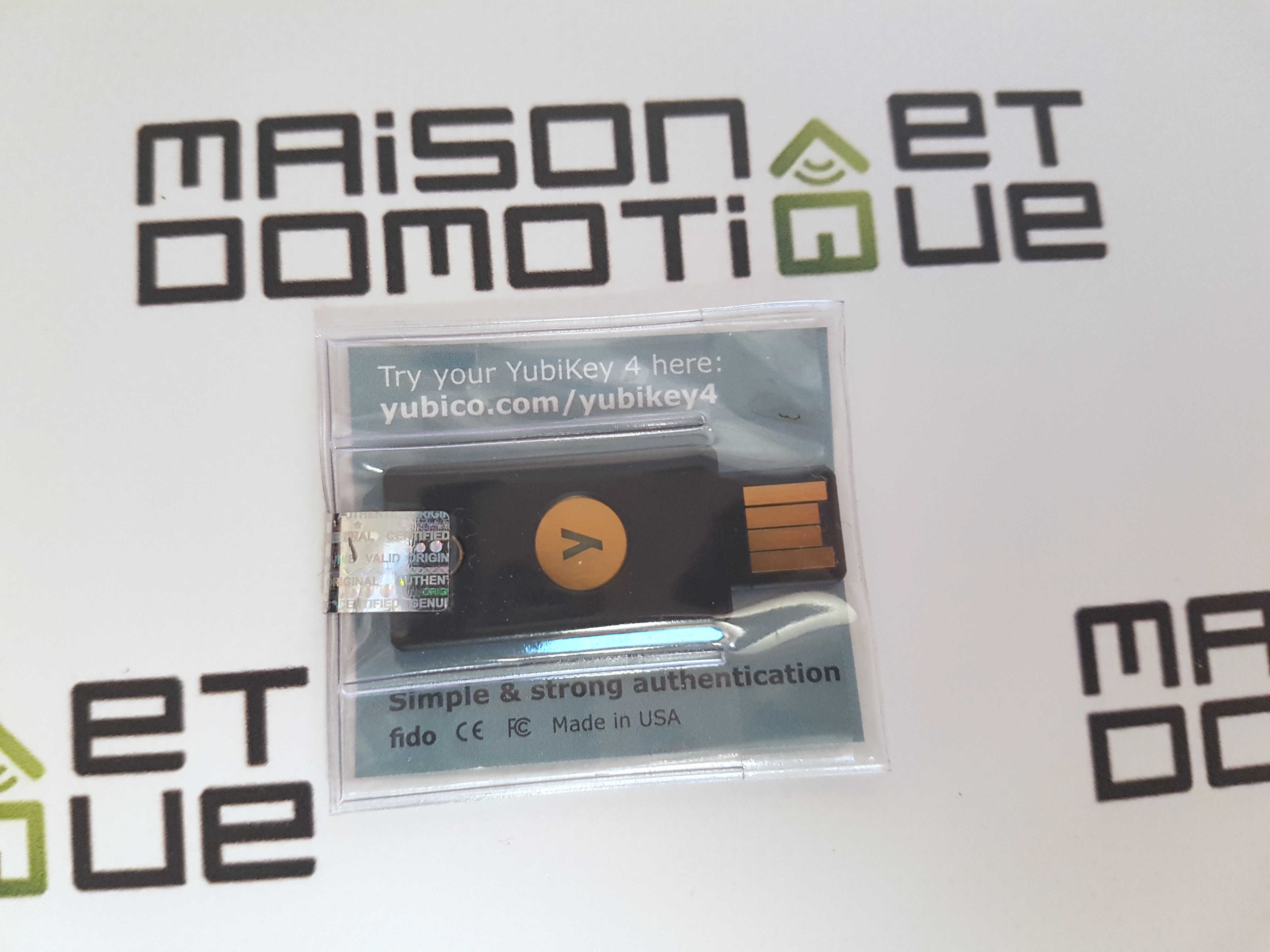 La double authentification avec une clé USB U2F – Blog Habitat et Domotique