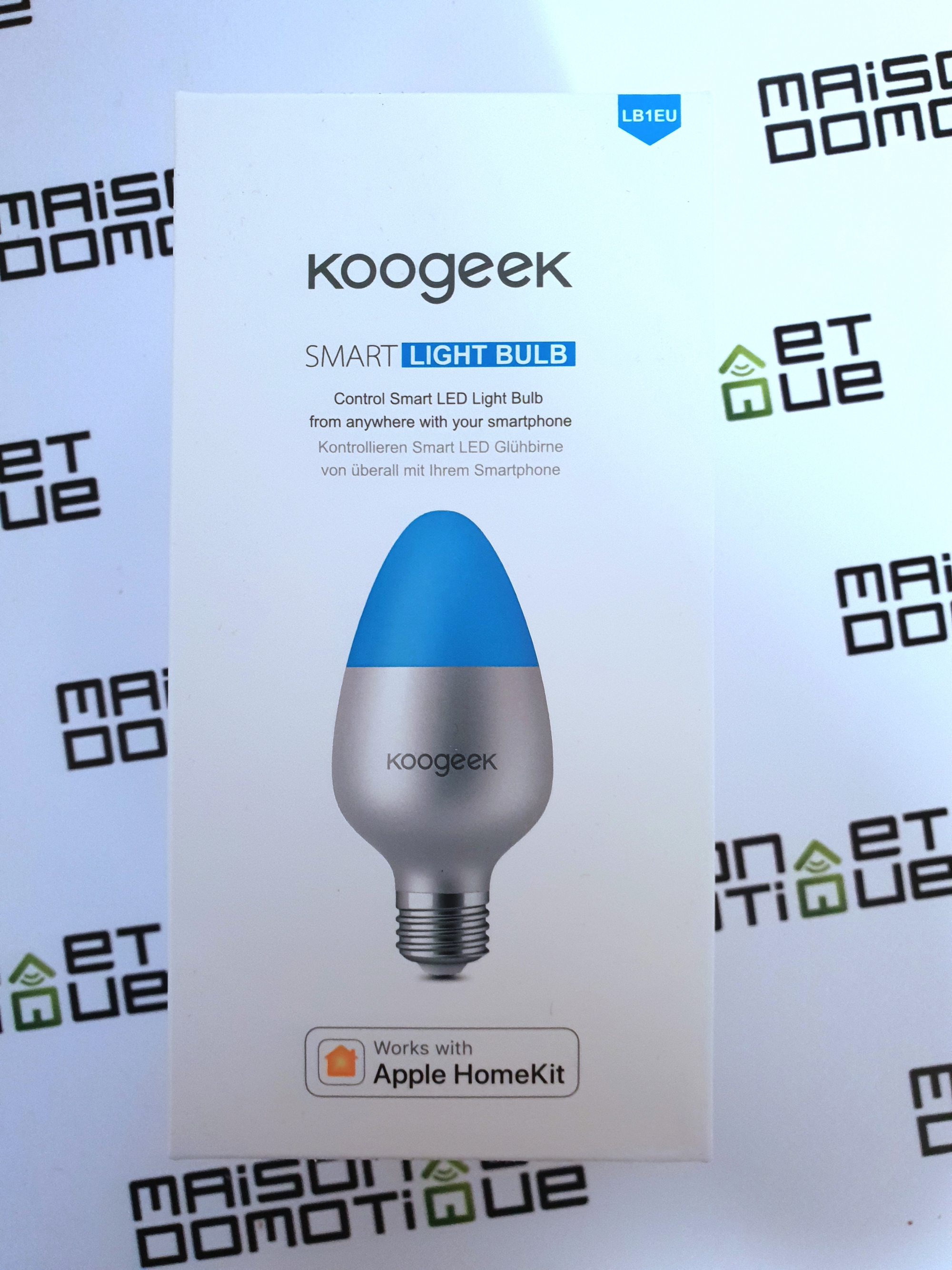 Koogeek Smart Light Bulb: test de l'ampoule Wifi compatible