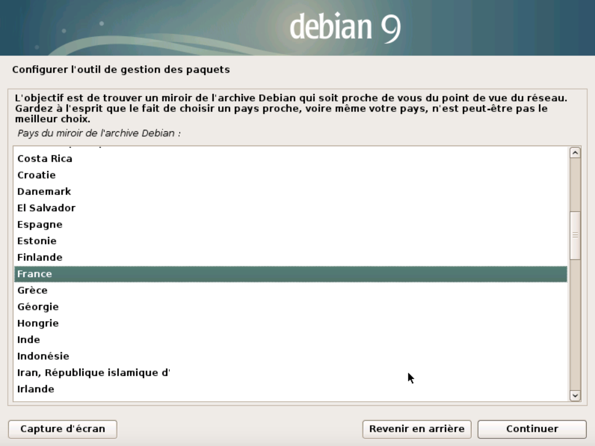 Debian mirror