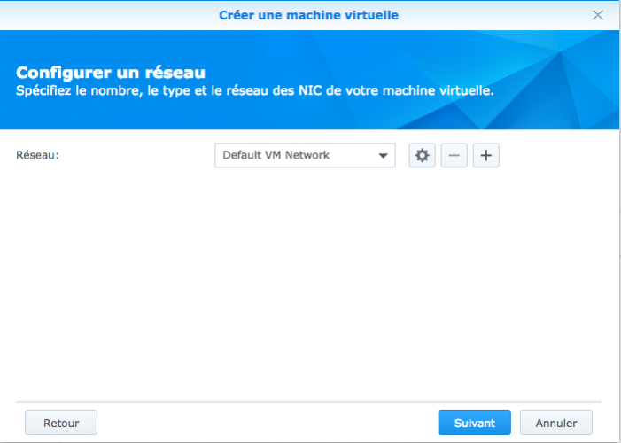 jeedom synology virtual machine 4