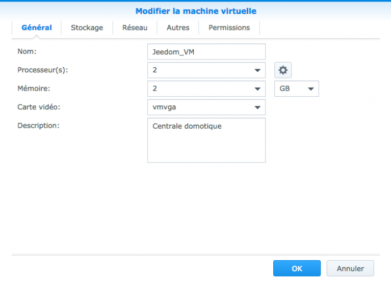 Tuto: installer Jeedom sur NAS Synology avec Virtual Machine Manager ...