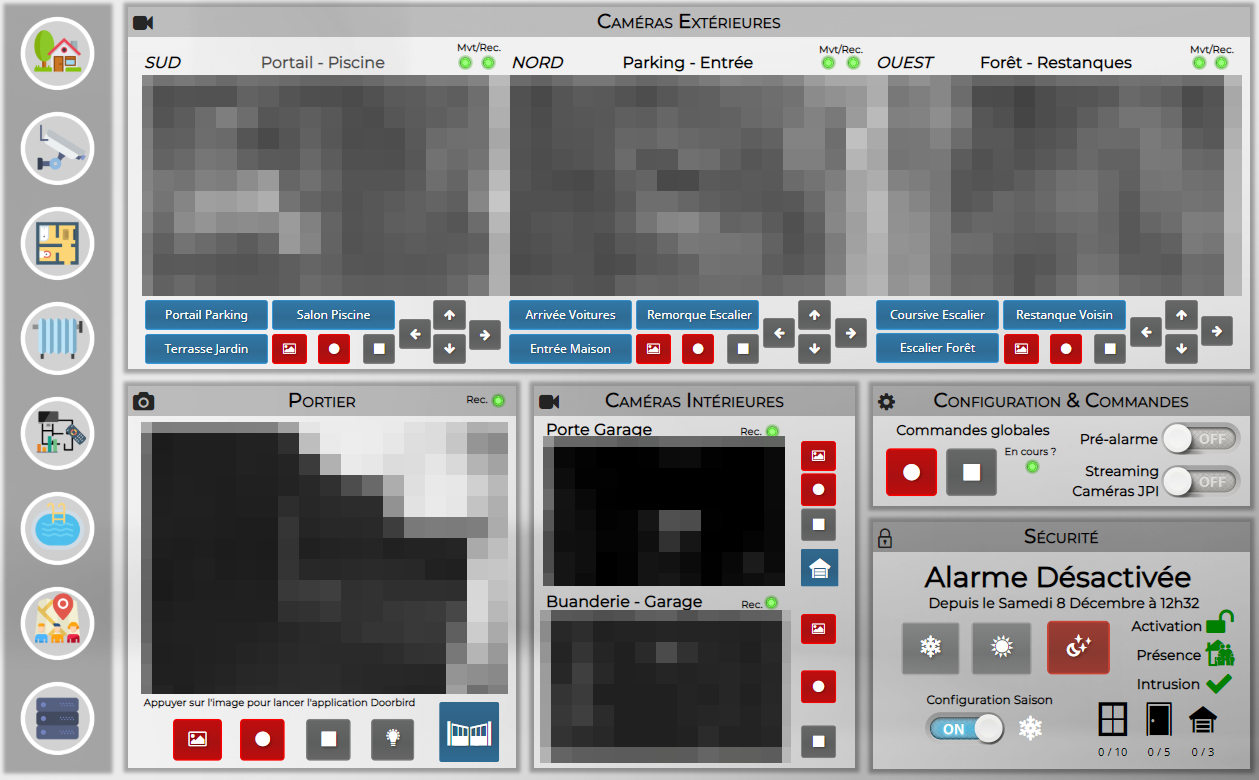 Réglage Motion EYE Faux Positifs Sécurité Communauté Jeedom