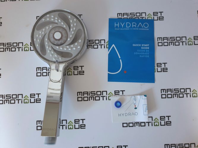 HYDRAO : un nouveau pommeau de douche écologique et connecté pour réduire  votre consommation d'eau - NeozOne