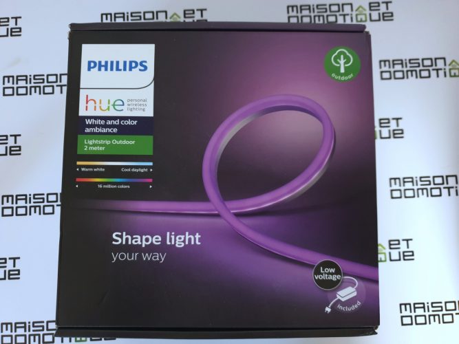 Test Philips Hue Lightstrip Outdoor : le ruban lumineux d'extérieur  éblouissant - Les Numériques