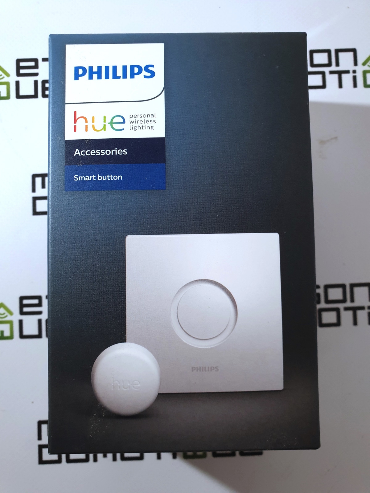 variateur de lumière Philips Lighting Hue Détecteur de mouvement Extérieur Noir & Smart Button bouton télécommande intelligent connecté 