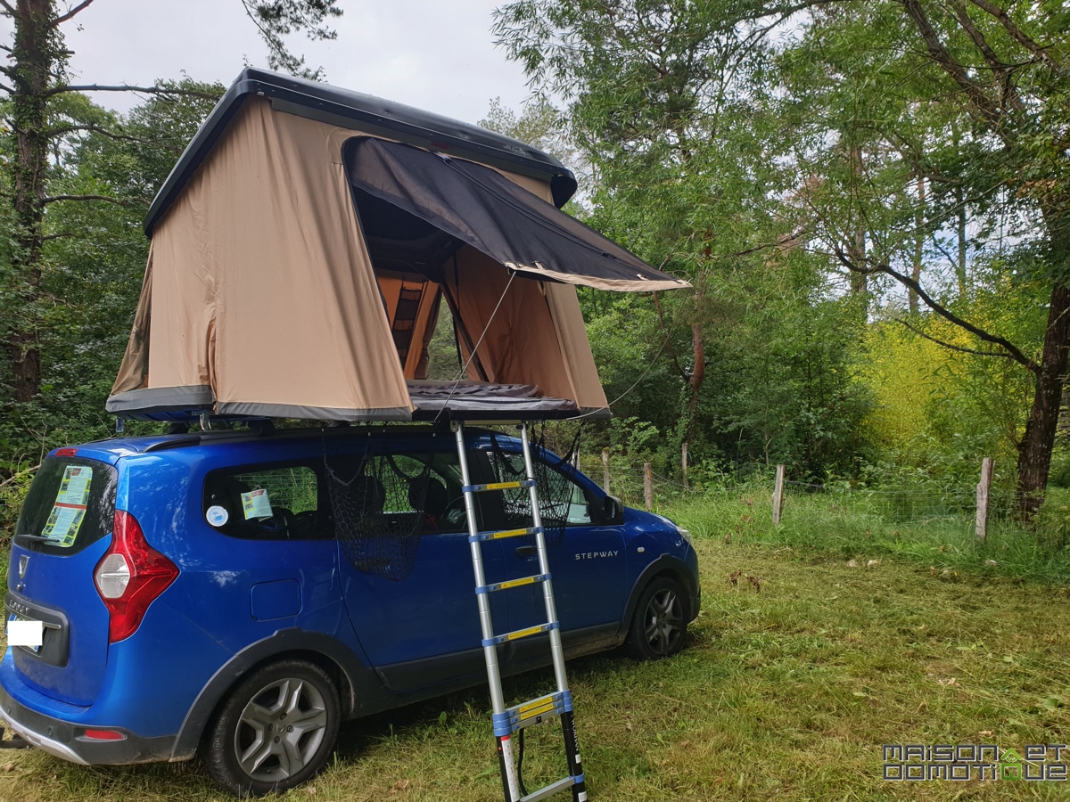 Présentation De La Tente De Toit DECATHLON MH500