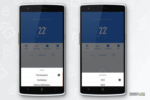 Avidsen - Climatiseur Mobile Connecté HomeFresh - Installation Facile Sans Perçage, Avec Gaine D’évacuation - Télécommande Incluse