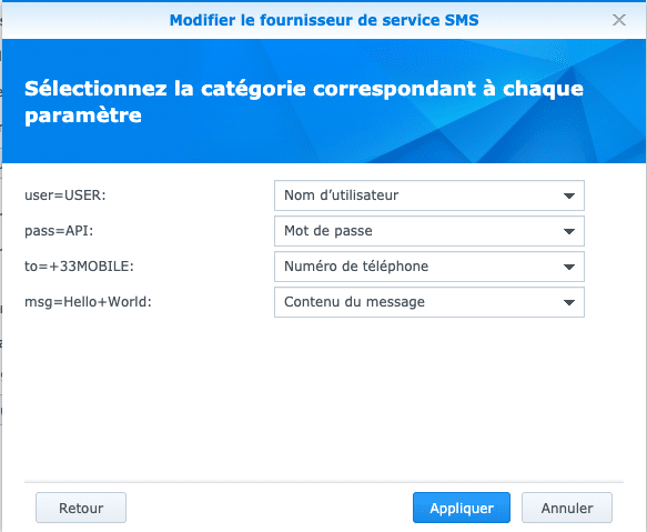 sms free synology 6