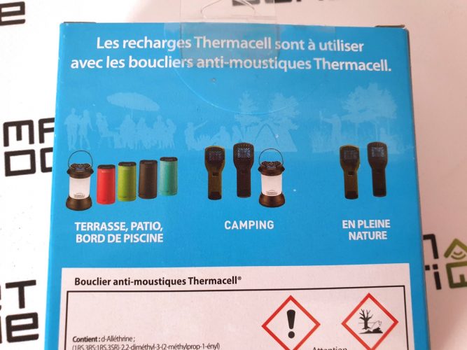 thermacell anti moustiques camping 15