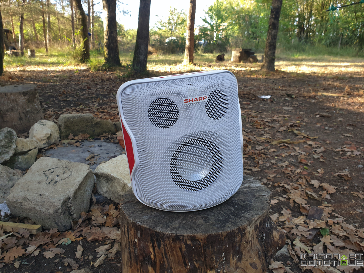 Test de la Sharp PS-919: une enceinte outdoor dédiée aux soirées ! - Maison  et Domotique