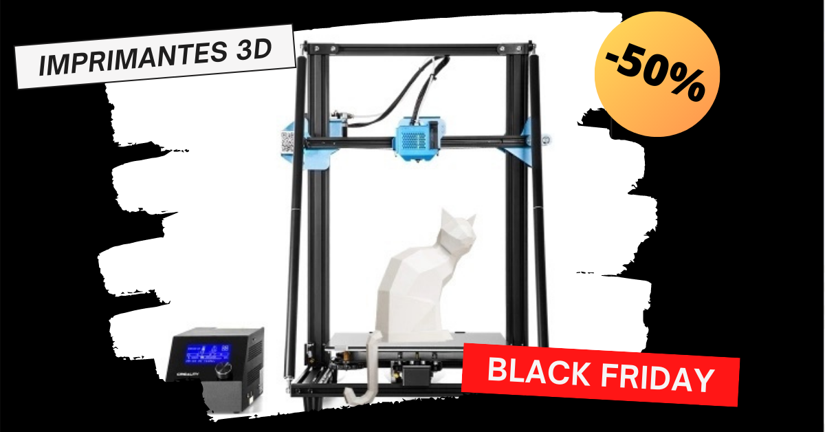 Imprimantes 3d A Prix Casses Pour Le Blackfriday Maison Et Domotique