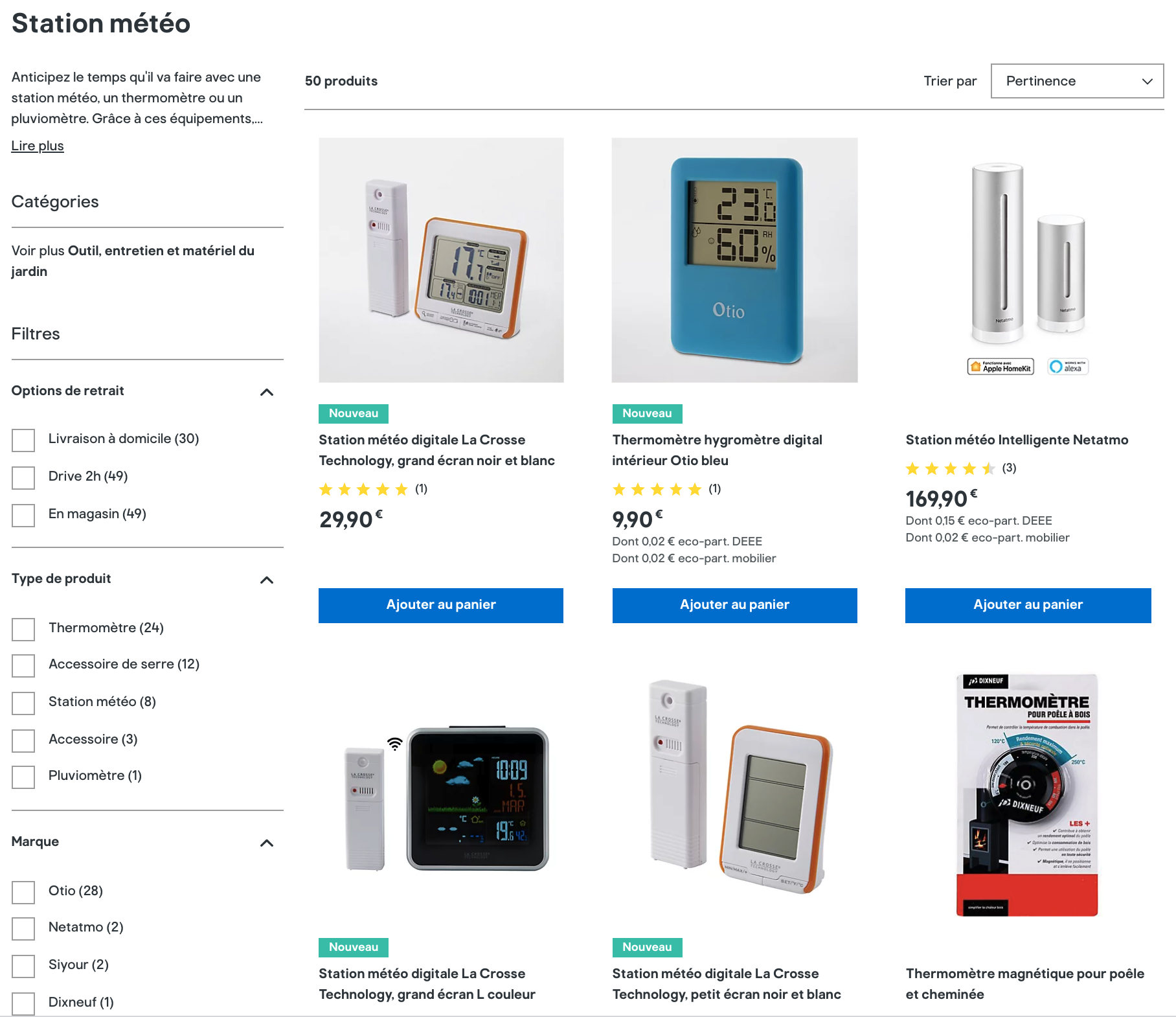 Test de la station météo connectée de Netatmo