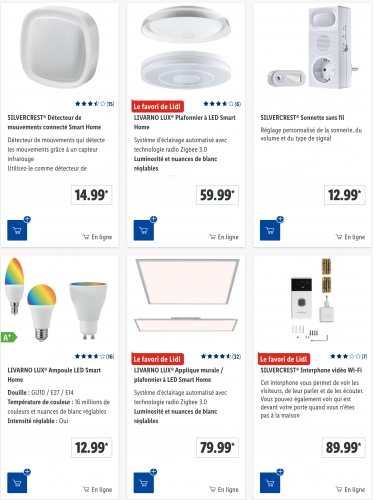 lidl smarthome belgique