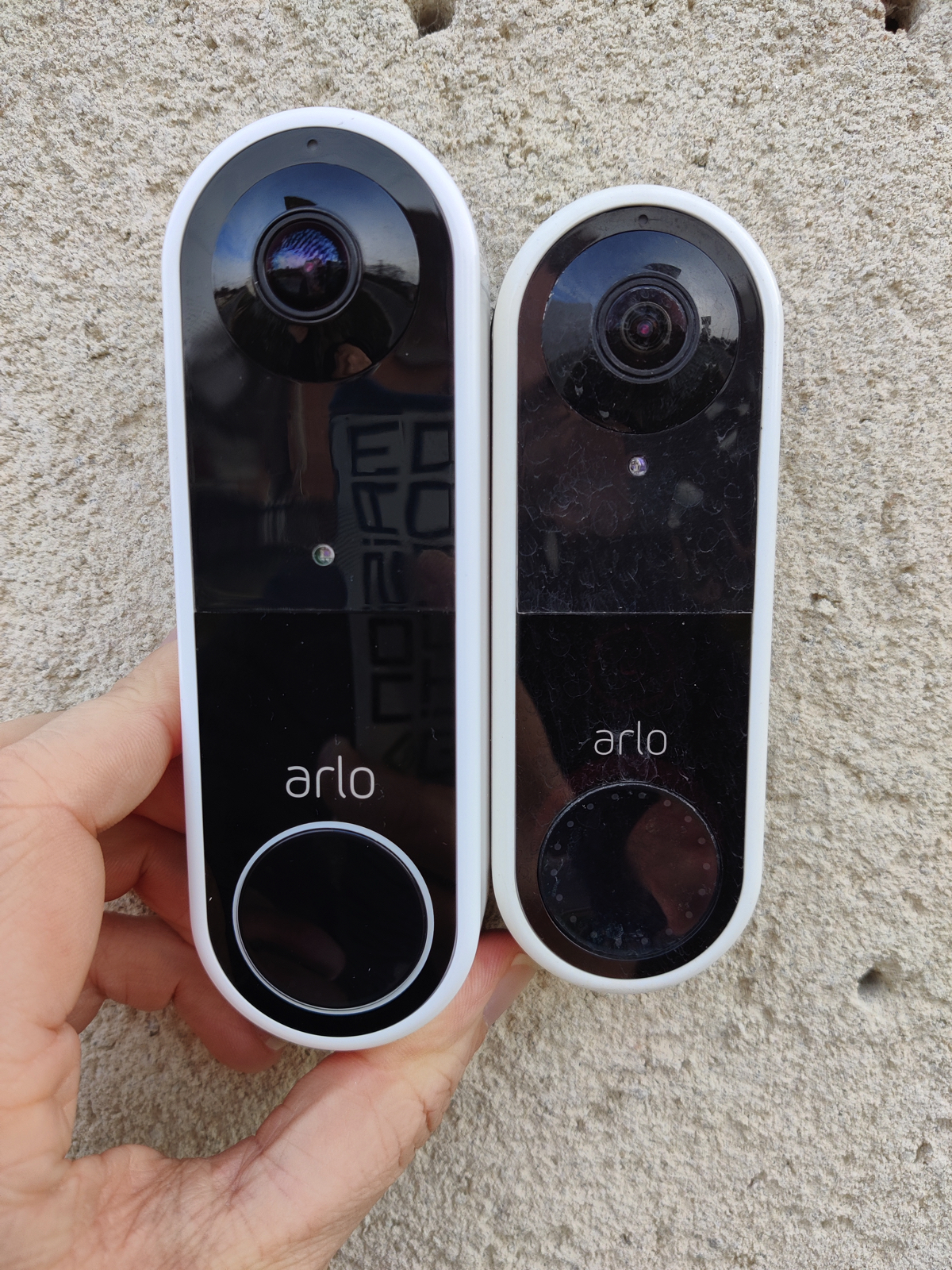 ARLO Sonnette connectée Sonnette Vidéo sans fil Arlo Essential Black sur