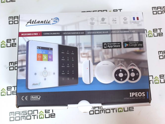 test alarme atlantics ipeos 1