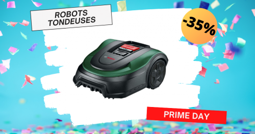 prime day robot tondeuse