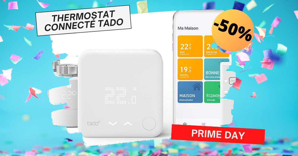 Tado° Thermostat connecté sans fil (kit de démarrage V3+) : meilleur prix  et actualités - Les Numériques