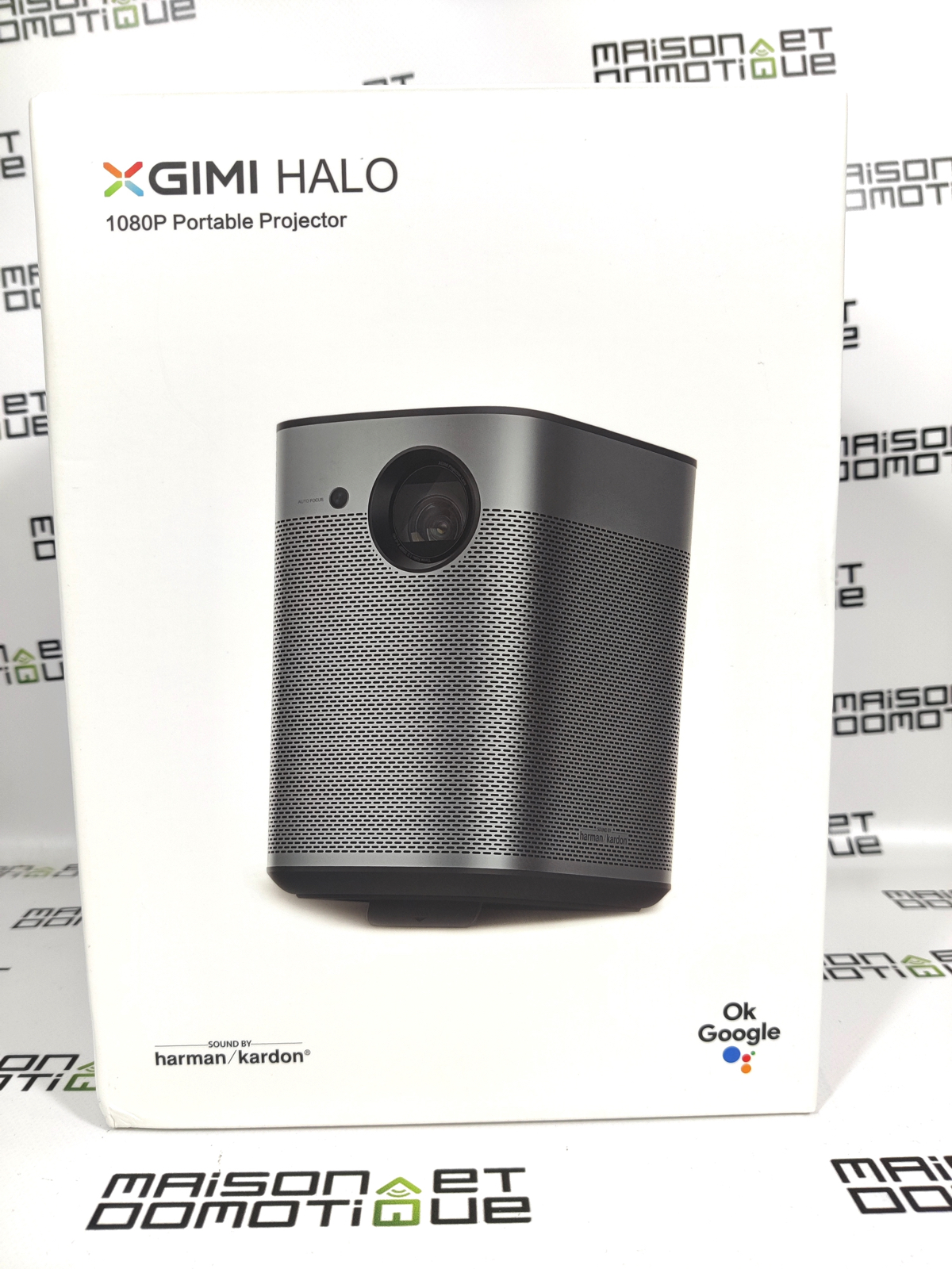 Test XGIMI Halo: le vidéoprojecteur nomade surboosté, sous Android TV avec  enceinte Harman Kardon ! - Maison et Domotique