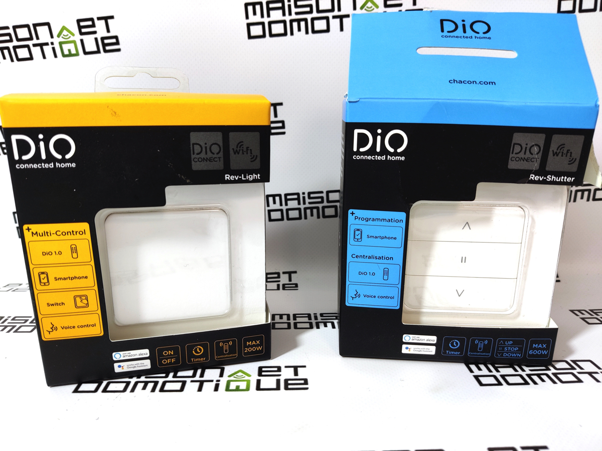 DiO - Interrupteur connecté pour lumière avec ByPass