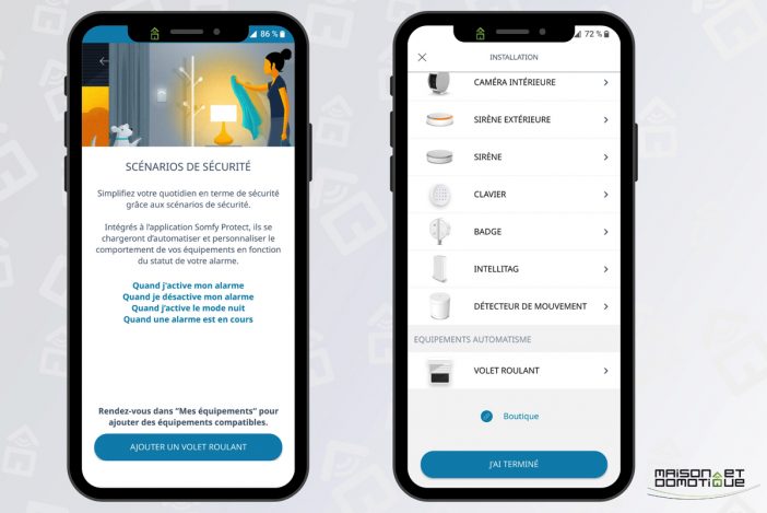 test somfy home alarm advanced 65