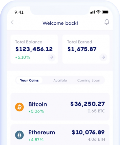 Revenus passifs grâce aux cryptomonnaies: jusqu'à 12% d'intérêts ? Oubliez votre livret A ! 4 img footer phone2x 3cf9bd4c 1