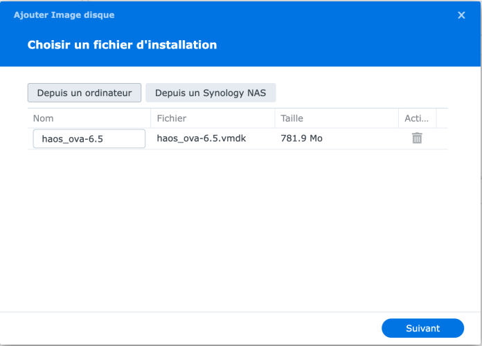 home assistant synology vm 1