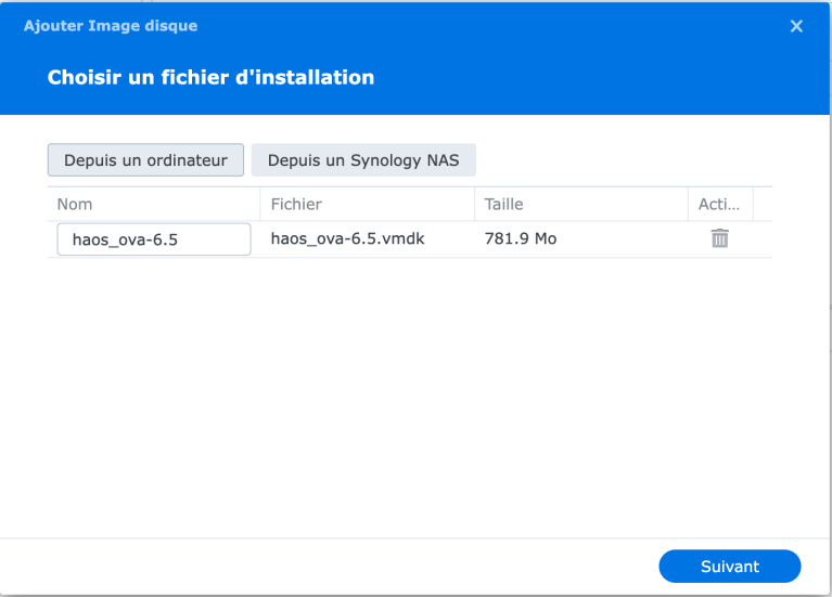 Tuto: installer Home Assistant sur Synology avec Virtual Machine ...