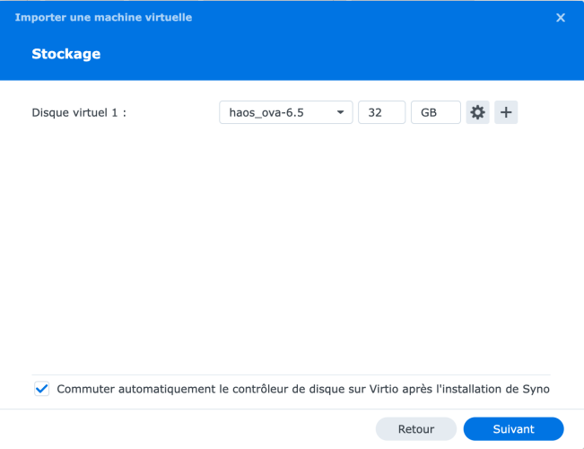 home assistant synology vm 10