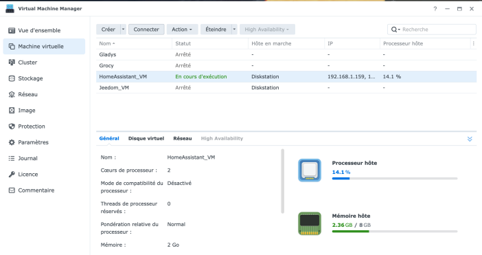 home assistant synology vm 17