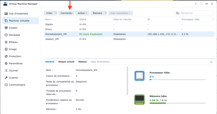 home assistant synology vm 28