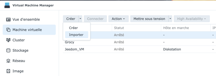 home assistant synology vm 5