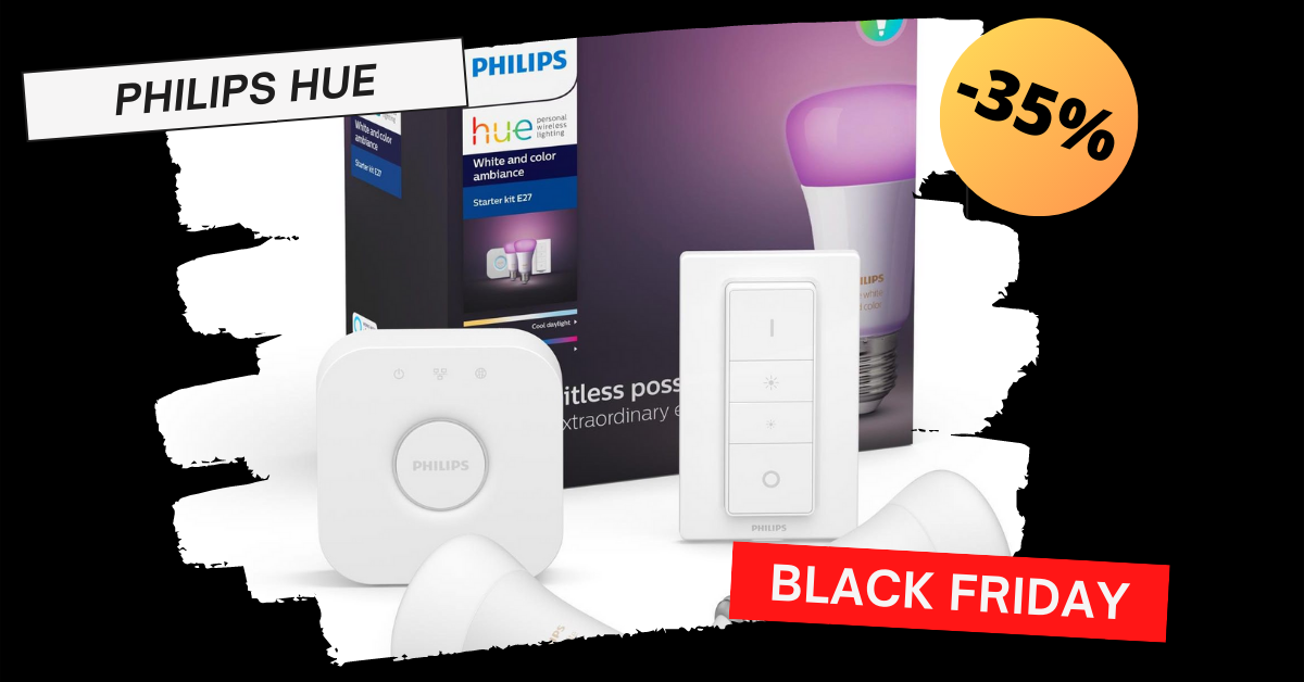 Au Black Friday, les ampoules Philips Hue deviennent bien moins