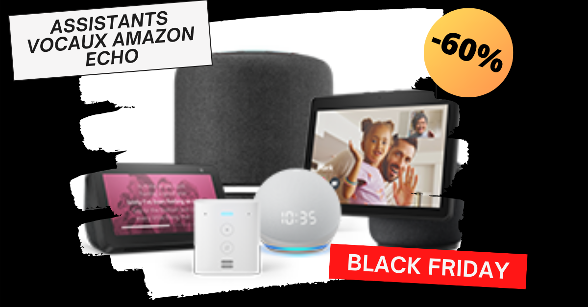 Black Friday chez  : pour une enceinte connectée Echo Dot